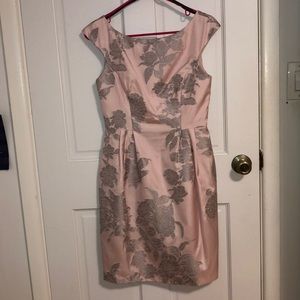 Adorable Pink and Silver Dress